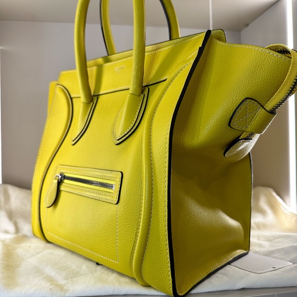 Authentic Celine Mini Luggage tote handbag - Picture 7 of 17